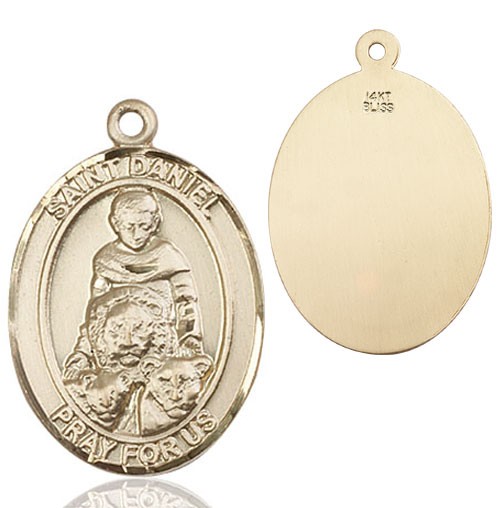 St. Daniel Medal - 14K Solid Gold