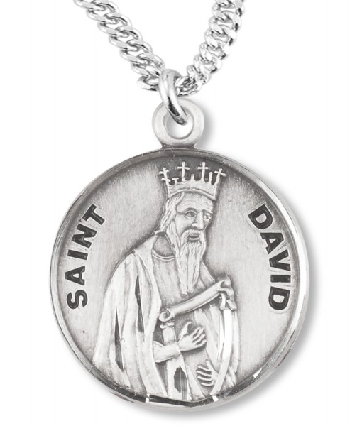 St. David Medal - Sterling Silver