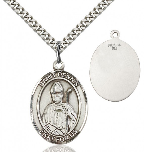 St. Dennis Medal - Sterling Silver