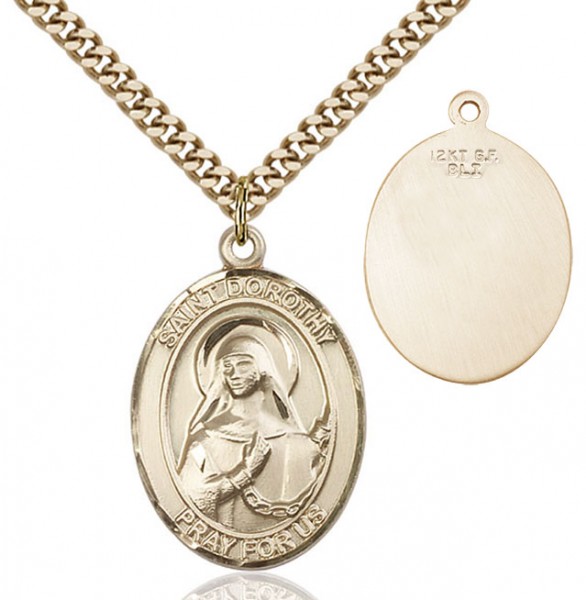 St. Dorothy Medal - 14KT Gold Filled