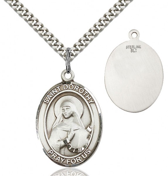St. Dorothy Medal - Sterling Silver