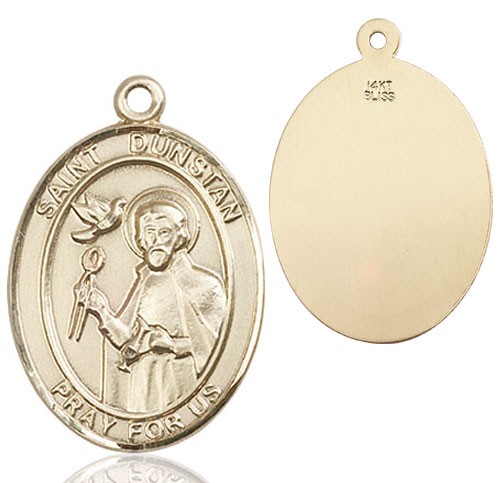 St. Dunstan Medal - 14K Solid Gold