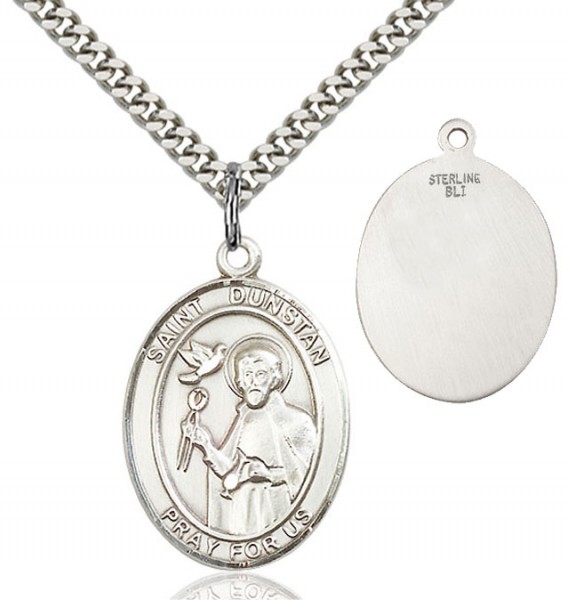 St. Dunstan Medal - Sterling Silver