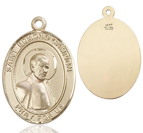 St. Edmond Campion Medal - 14K Solid Gold
