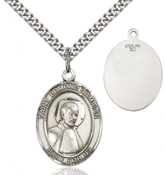 St. Edmond Campion Medal - Sterling Silver