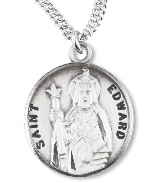 St. Edward Medal - Sterling Silver