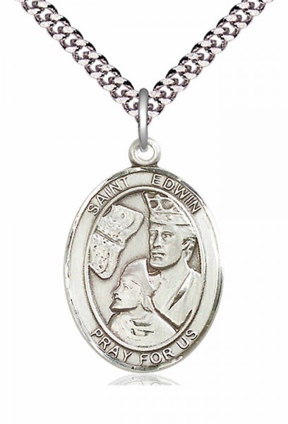 St. Edwin Medal - Pewter