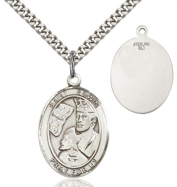 St. Edwin Medal - Sterling Silver