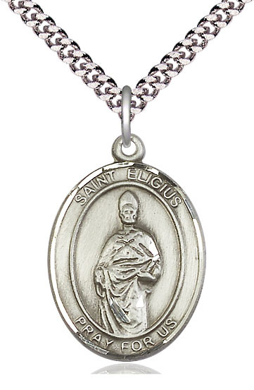 St Eligius Medal - Sterling Silver