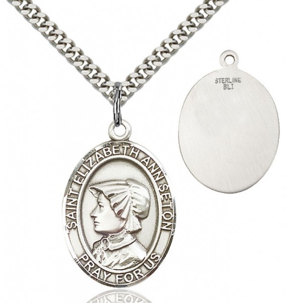 St. Elizabeth Ann Seton Medal - Sterling Silver