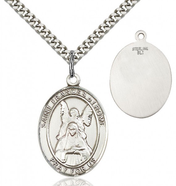 St. Frances of Rome Medal - Sterling Silver