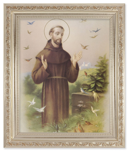 St. Francis of Assisi 8x10 Framed Print Under Glass - #164 Frame