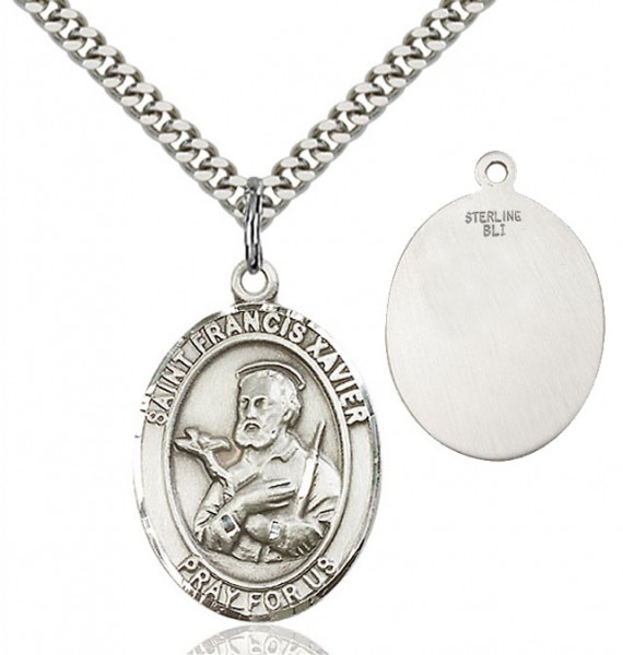 St. Francis Xavier Medal - Sterling Silver