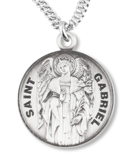 St. Gabriel Medal - Sterling Silver