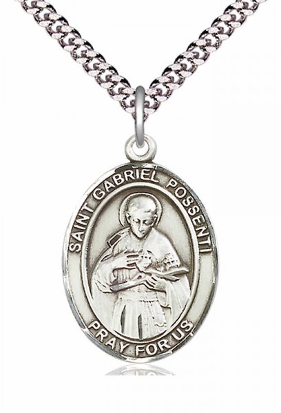 St. Gabriel Possenti Medal - Pewter