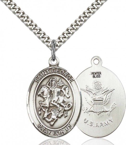 St. George Army Medal - Pewter