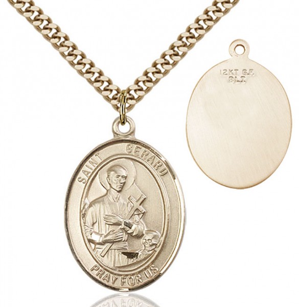 St. Gerard Majella Medal - 14KT Gold Filled
