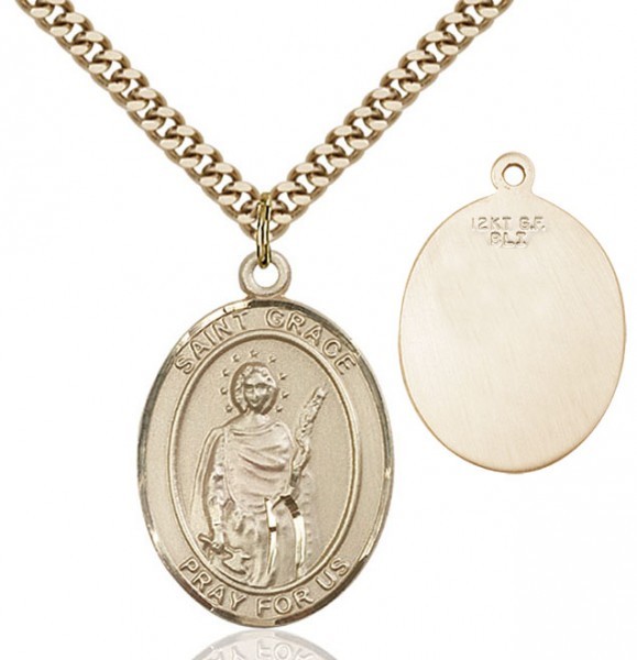 St. Grace Medal - 14KT Gold Filled