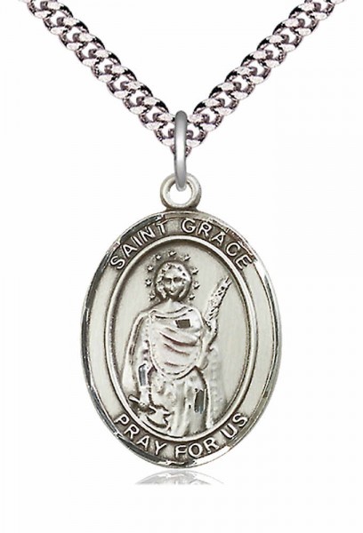 St. Grace Medal - Pewter