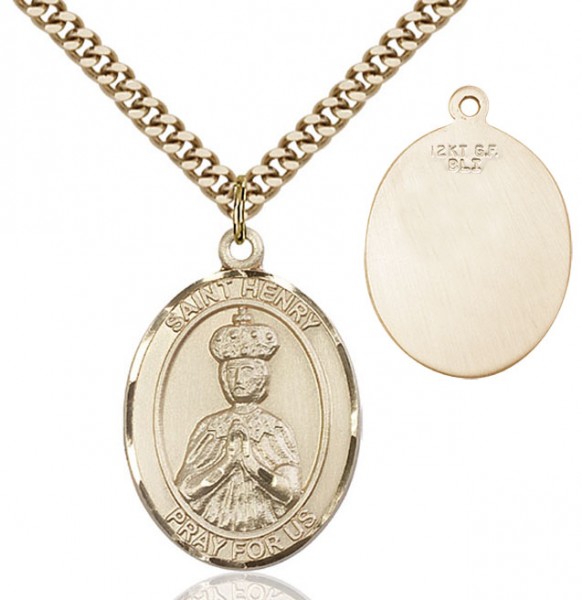 St. Henry II Medal - 14KT Gold Filled