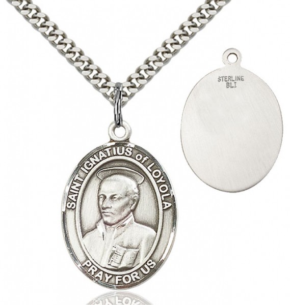 St. Ignatius of Loyola Medal - Sterling Silver