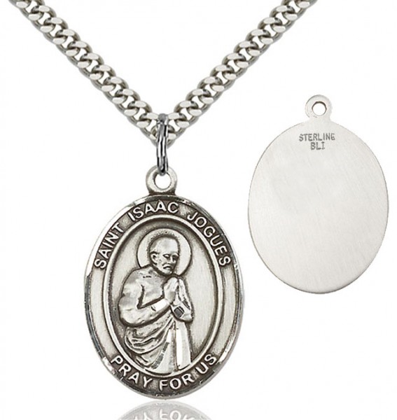 St. Isaac Jogues Medal - Sterling Silver