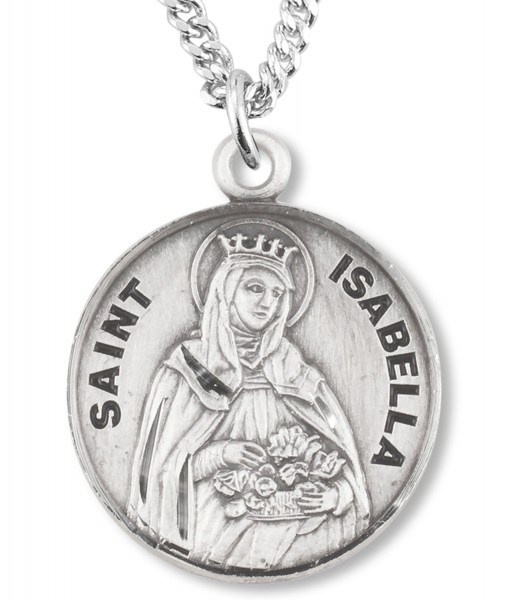 St. Isabella Medal - Sterling Silver