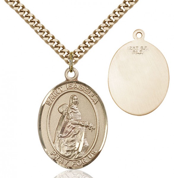 St. Isabella of Portugal Medal - 14KT Gold Filled