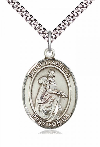 St. Isabella of Portugal Medal - Pewter