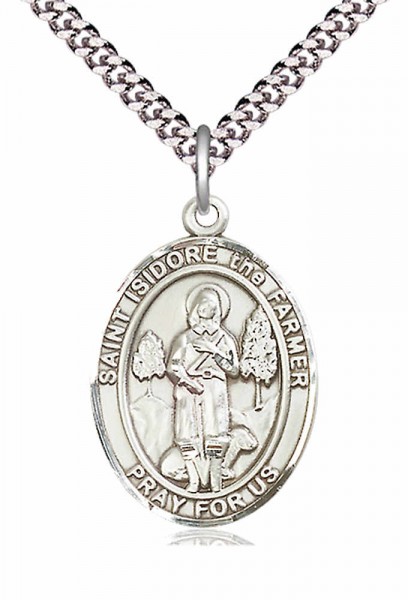 St. Isidore the Farmer Medal - Pewter