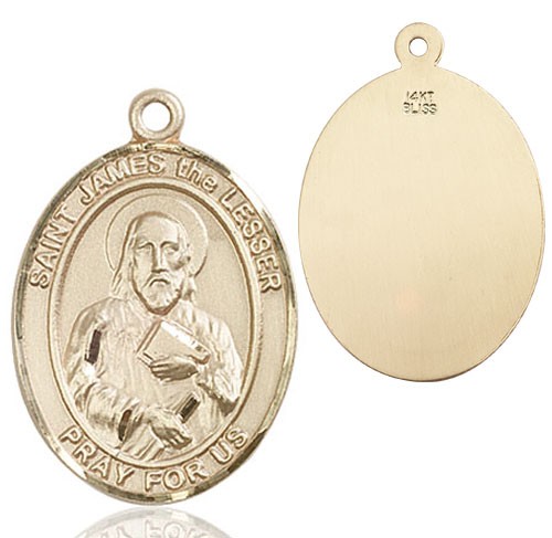 St. James the Lesser Medal - 14K Solid Gold