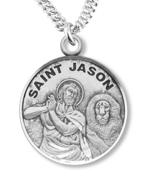 St. Jason Medal - Sterling Silver