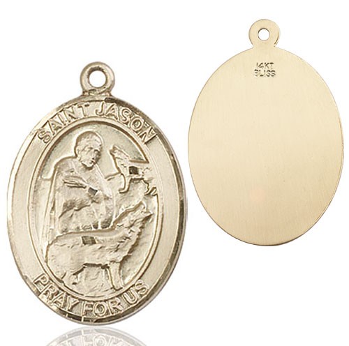 St. Jason Medal - 14K Solid Gold
