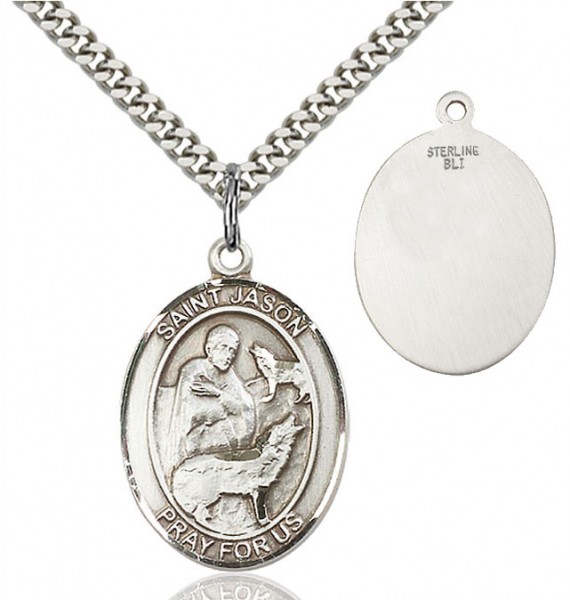 St. Jason Medal - Sterling Silver