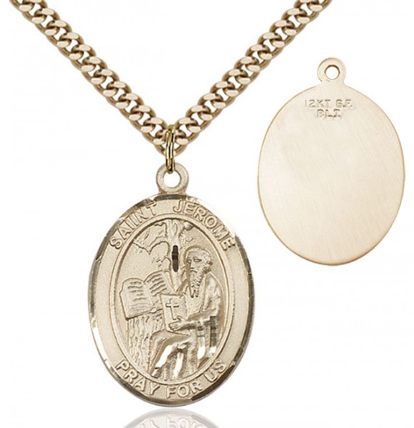 St. Jerome Medal - 14KT Gold Filled