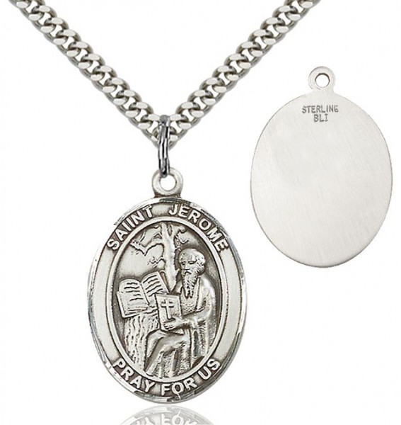 St. Jerome Medal - Sterling Silver