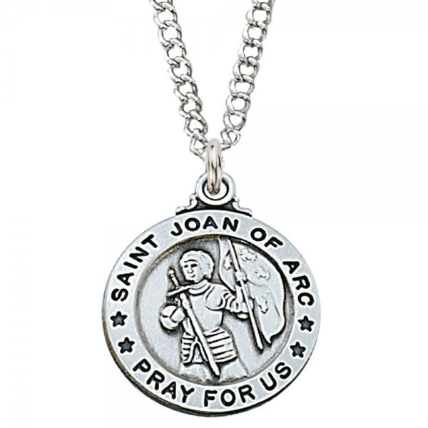St. Joan of Arc Medal - Silver