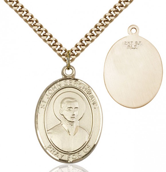 St. John Berchmans Medal - 14KT Gold Filled