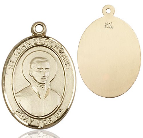 St. John Berchmans Medal - 14K Solid Gold