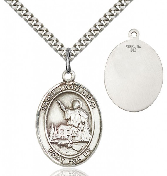 St. John Licci Medal - Sterling Silver