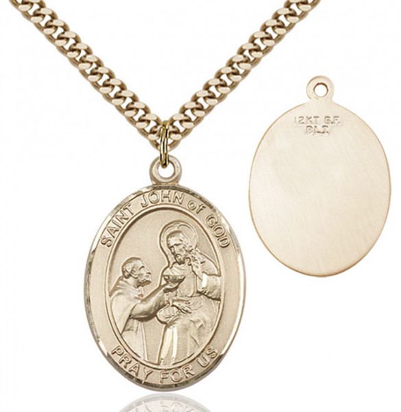 St. John of God Medal - 14KT Gold Filled