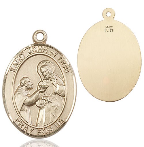 St. John of God Medal - 14K Solid Gold
