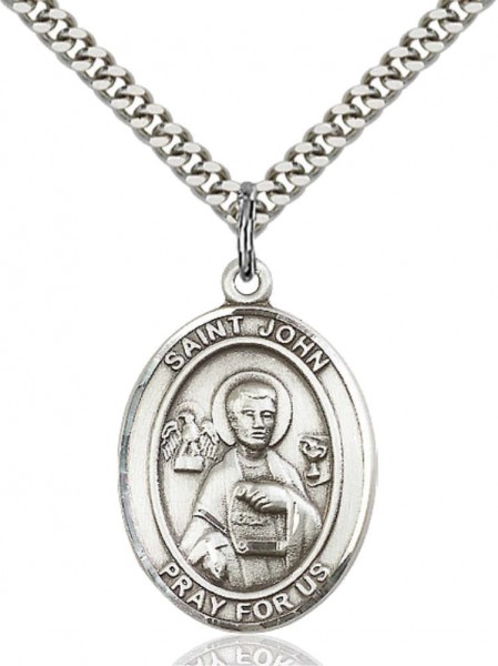 St. John the Apostle Medal - Pewter