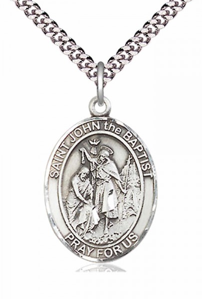 St. John the Baptist Medal - Pewter