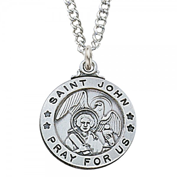 St. John the Evangelist Medal - Silver