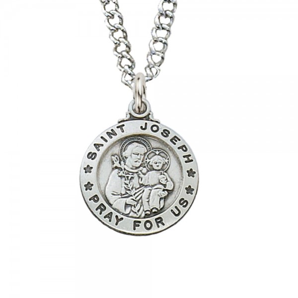 Youth Size St. Joseph Medal - Silver