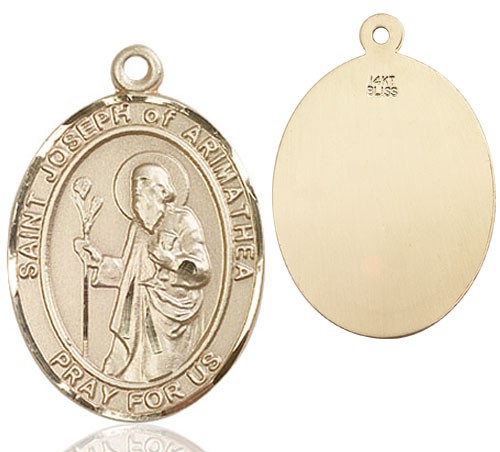 St. Joseph of Arimathea Medal - 14K Solid Gold
