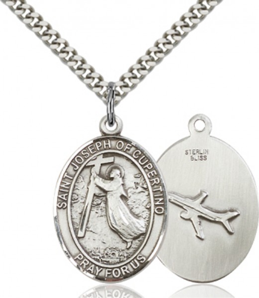 St. Joseph of Cupertino Medal - Sterling Silver
