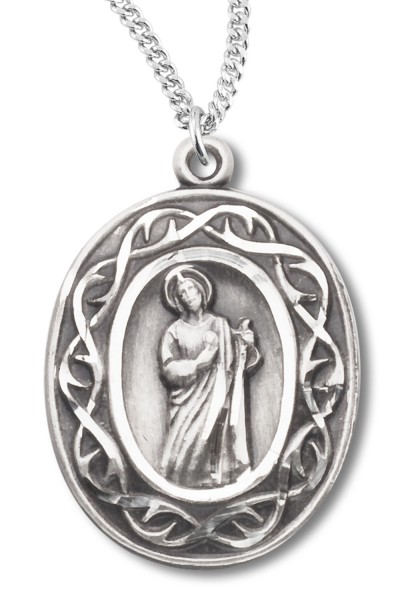 Women's St. Jude Necklace - Sterling Silver