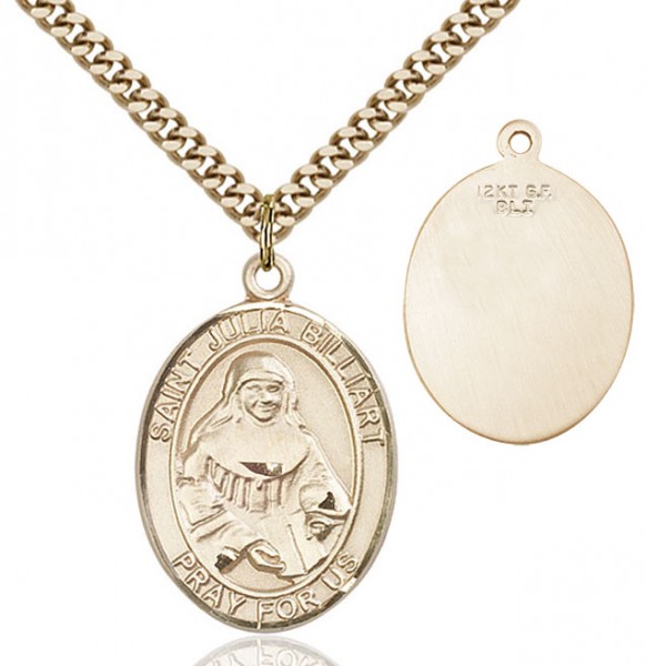 St. Julia Billiart Medal - 14KT Gold Filled